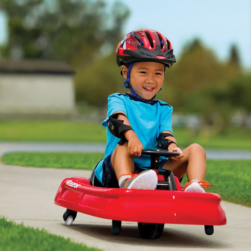 Elektrisches Gokart für Kinder Razor Lil' Crazy Cart rot 11