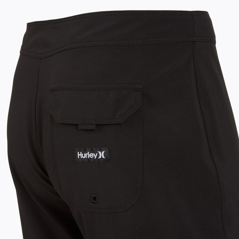 Hurley Block Party 18" schwarz Männer schwimmen Shorts 4