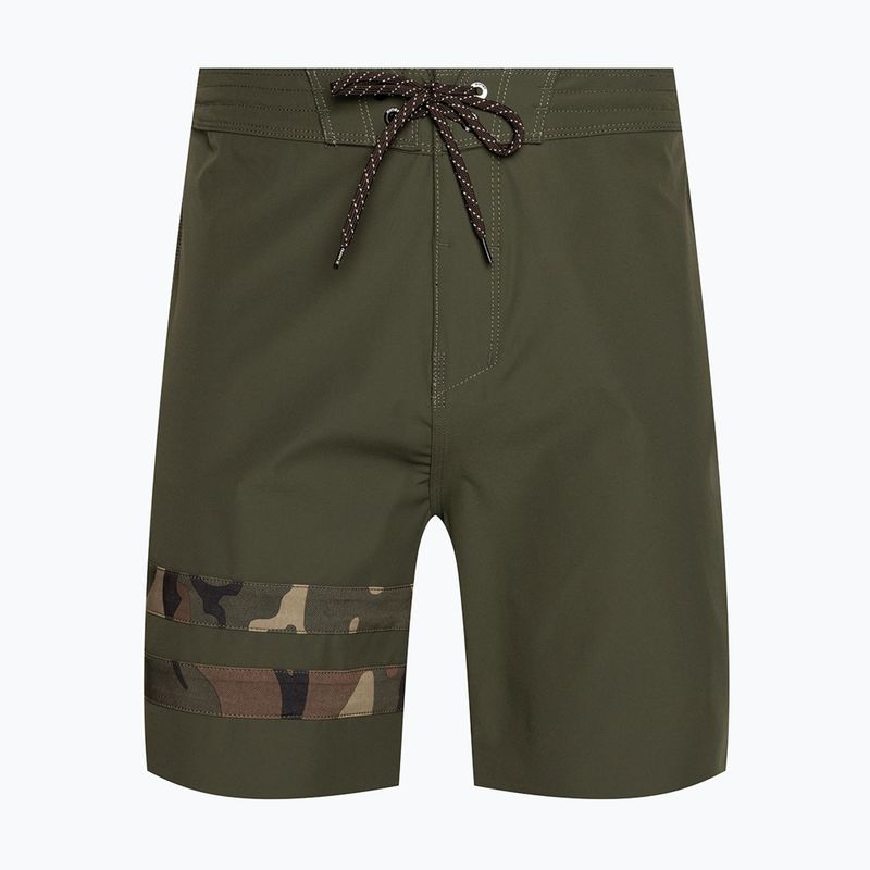 Hurley Phantom+ Block Party Renegade 18" Cargo-Schwimm-Shorts für Männer