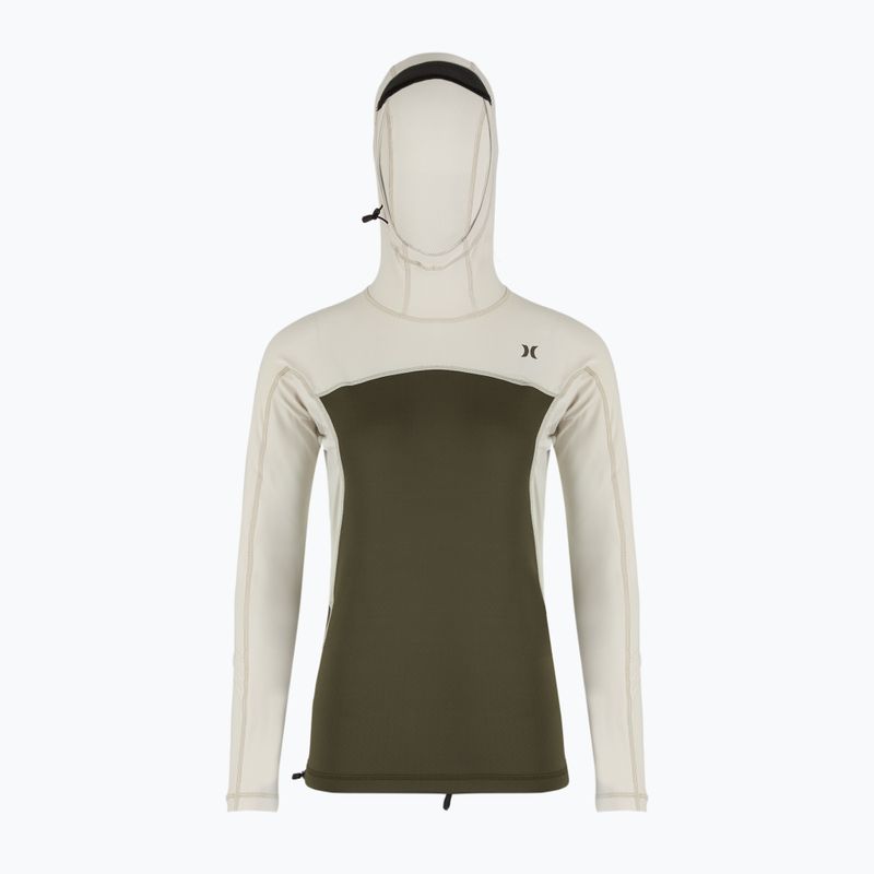 Hurley Coast Guard Surf Top mit Kapuze für Männer Cargo Schwimmen Longsleeve