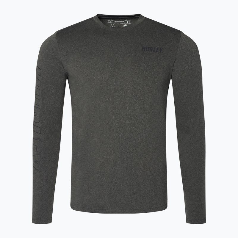Hurley Herren H2O-Dri Easton schwarz heather Longsleeve