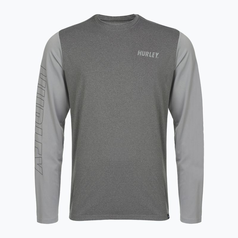 Hurley Herren H2O-Dri Easton ion grau heather Longsleeve