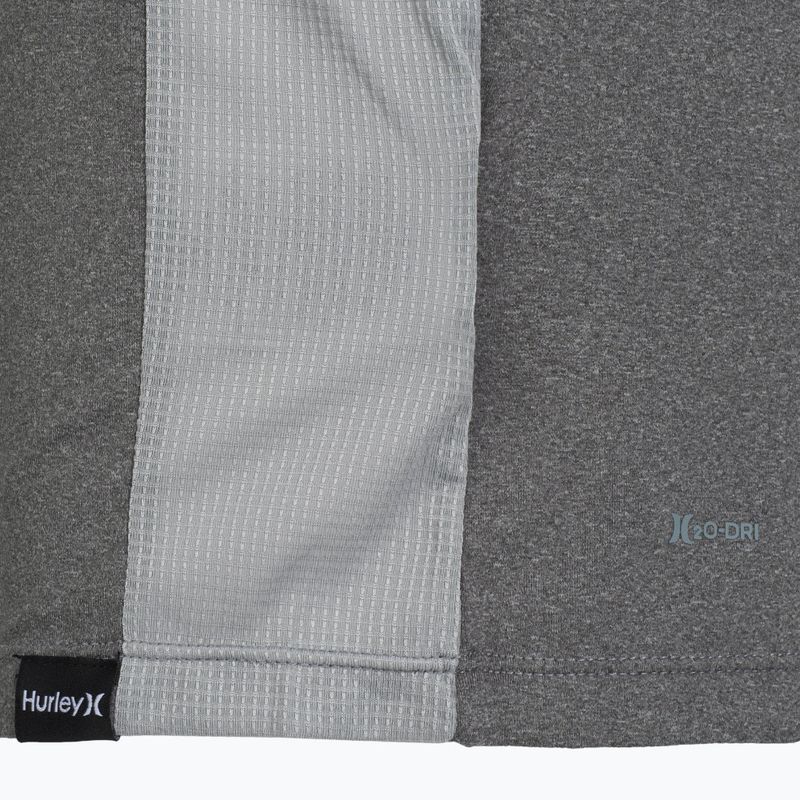 Hurley Herren H2O-Dri Easton ion grau heather Longsleeve 4