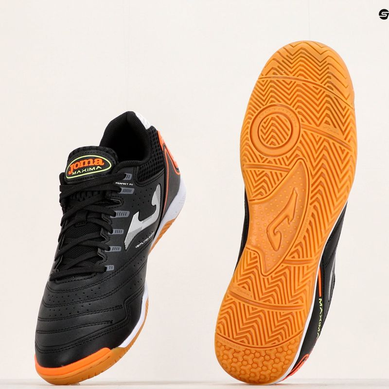 Herren Fußballschuhe Joma Maxima IN schwarz/orange 12