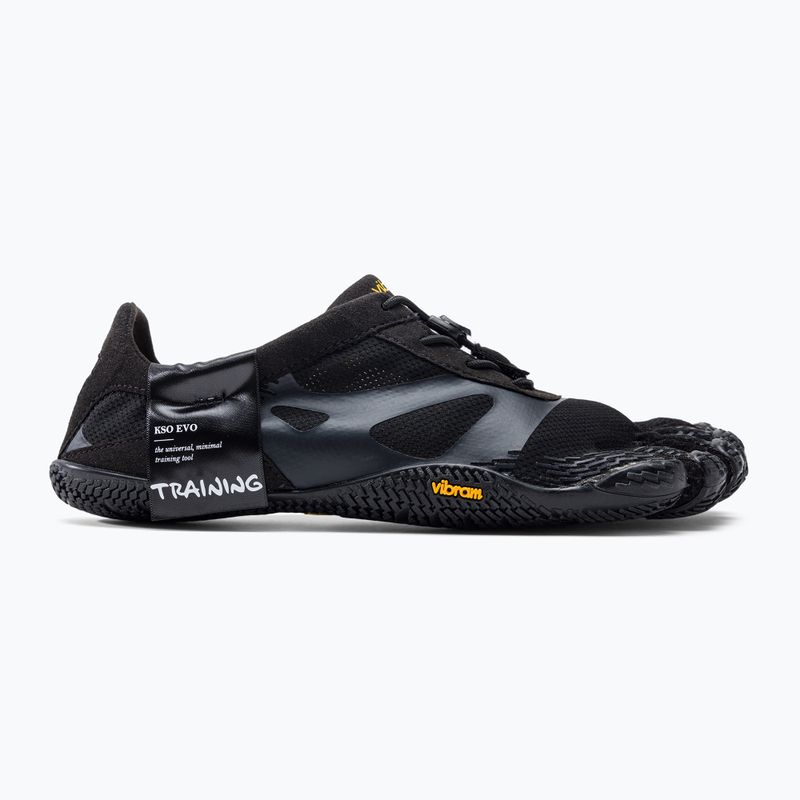 Herren Vibram Fivefingers KSO Evo Schuhe schwarz 14M0701 2