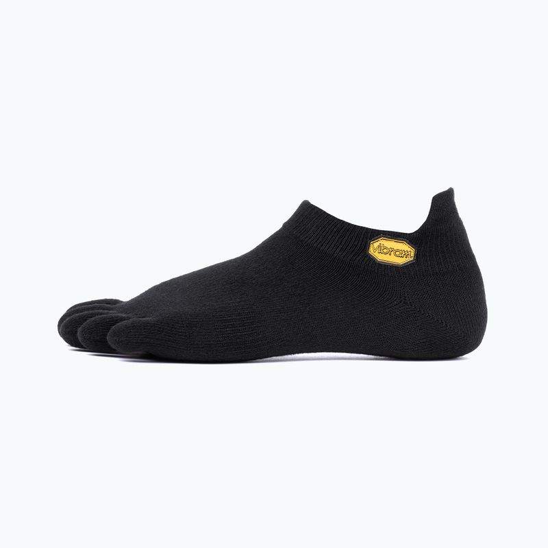 Vibram Fivefingers Athletic No-Show Socken schwarz S15N02 5