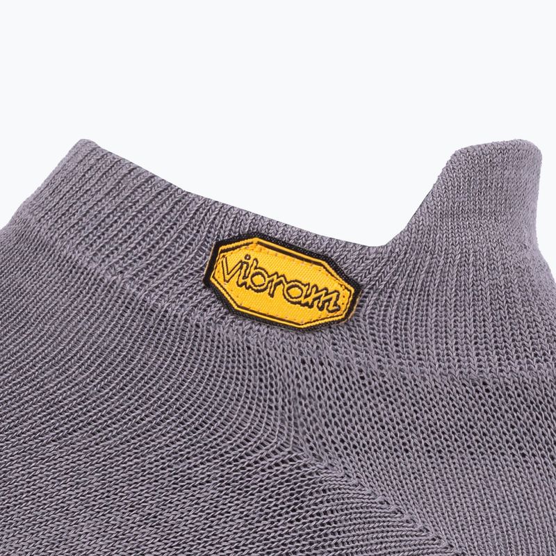 Vibram Fivefingers Athletic No-Show Socken grau S15N03 8