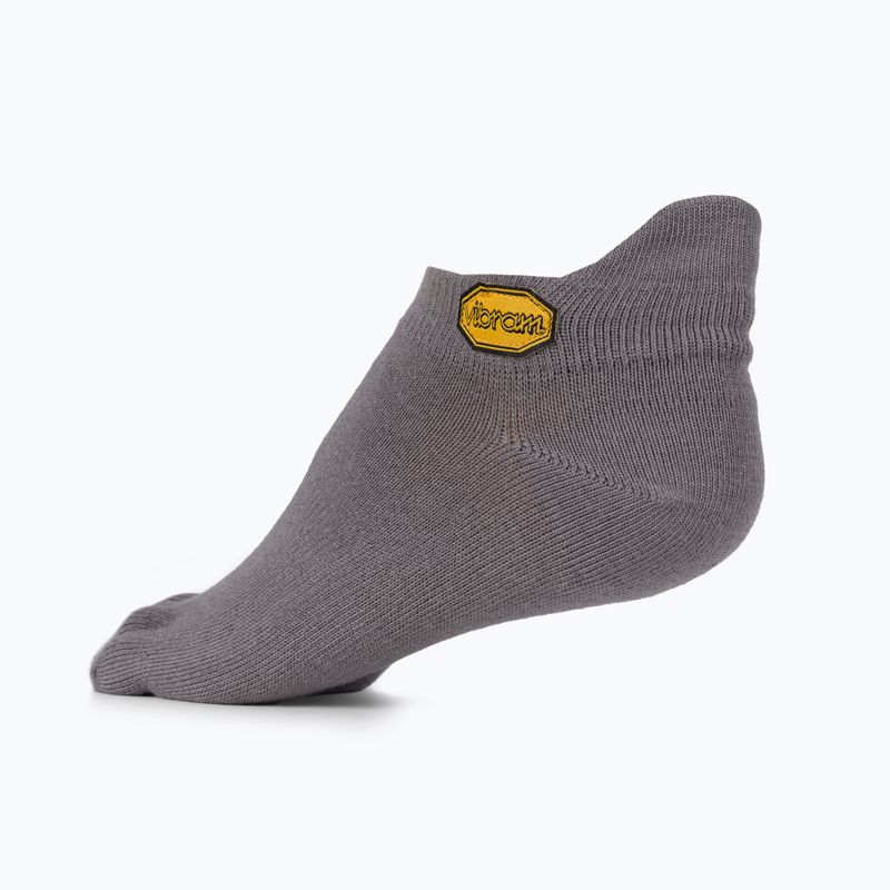 Vibram Fivefingers Athletic No-Show Socken grau S15N03 2