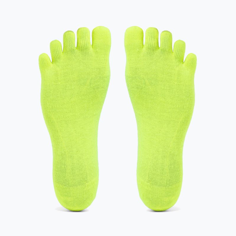 Vibram Fivefingers Athletic No-Show Socken gelb S18N02 7