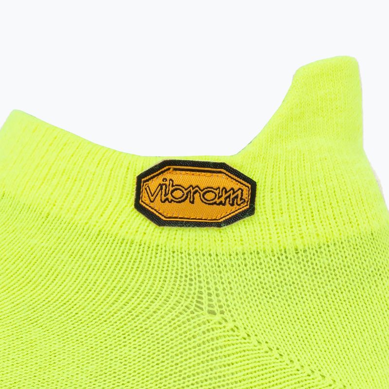 Vibram Fivefingers Athletic No-Show Socken gelb S18N02 8