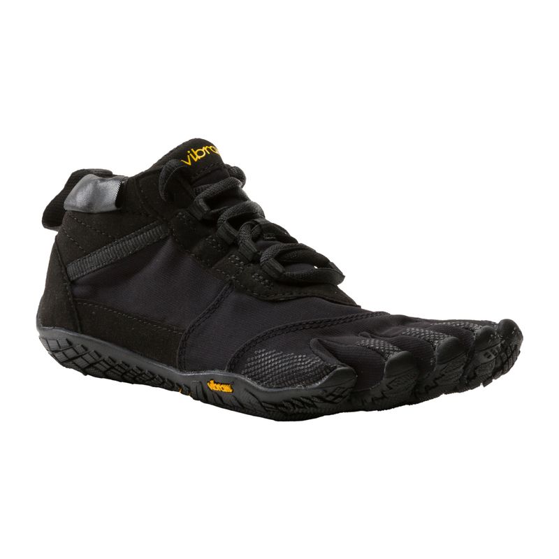 Damen-Trekking-Schuhe Vibram Fivefingers V-Trek schwarz 19W740136