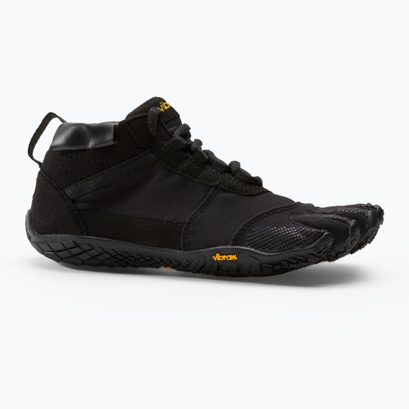 Damen-Trekking-Schuhe Vibram Fivefingers V-Trek schwarz 19W740136 2