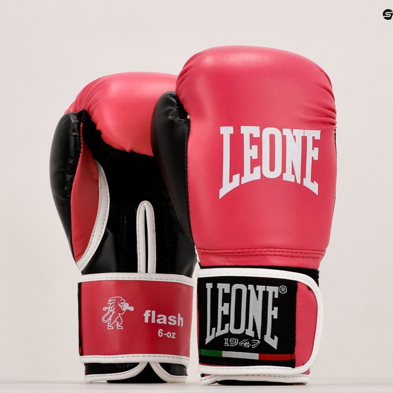 LEONE Kinder-Boxhandschuhe 1947 Flash fuxia
