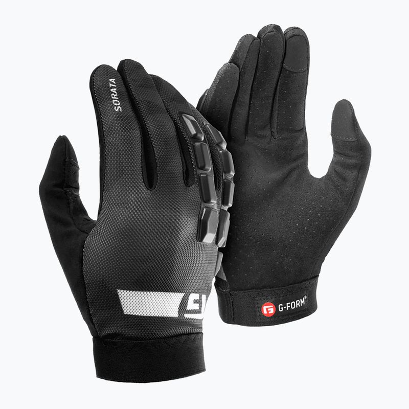G-Form Sorata 2 Trail schwarz/weiße Fahrradhandschuhe