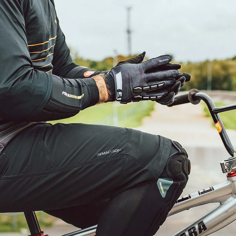 G-Form Sorata 2 Trail schwarz/weiße Fahrradhandschuhe 2
