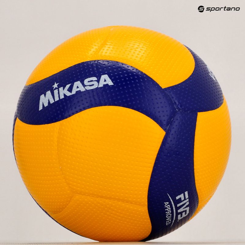 Mikasa Volleyball gelb und blau V300W 7