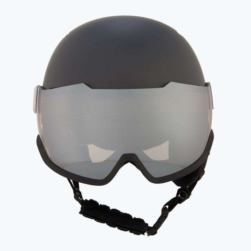 Skihelm Bollé Might Visor titanium red matte/brown gun 2