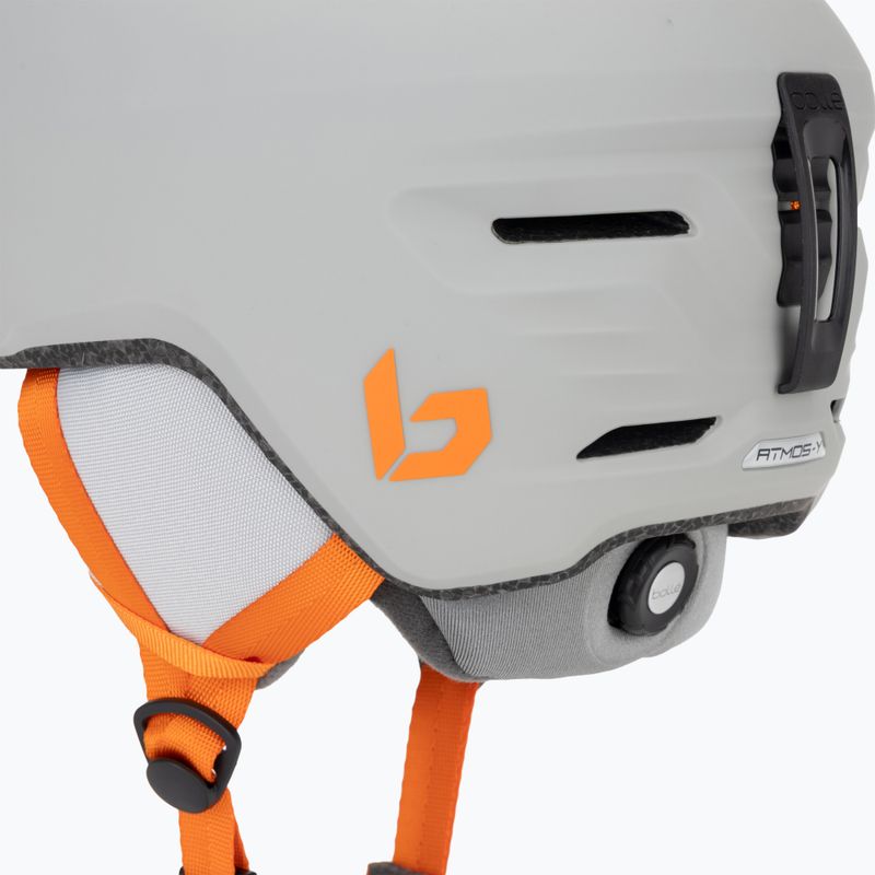 Skihelm Kinder Bollé Atmos Youth grey/orange matte 7