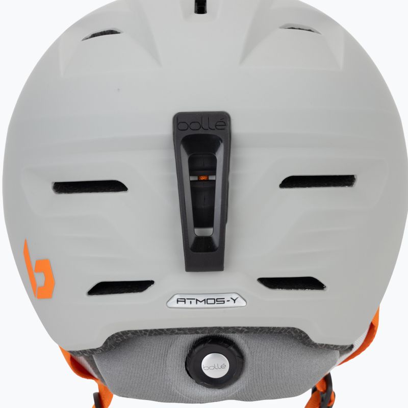 Skihelm Kinder Bollé Atmos Youth grey/orange matte 9