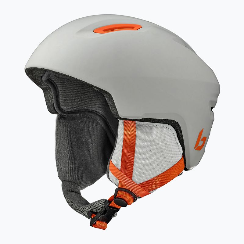 Skihelm Kinder Bollé Atmos Youth grey/orange matte