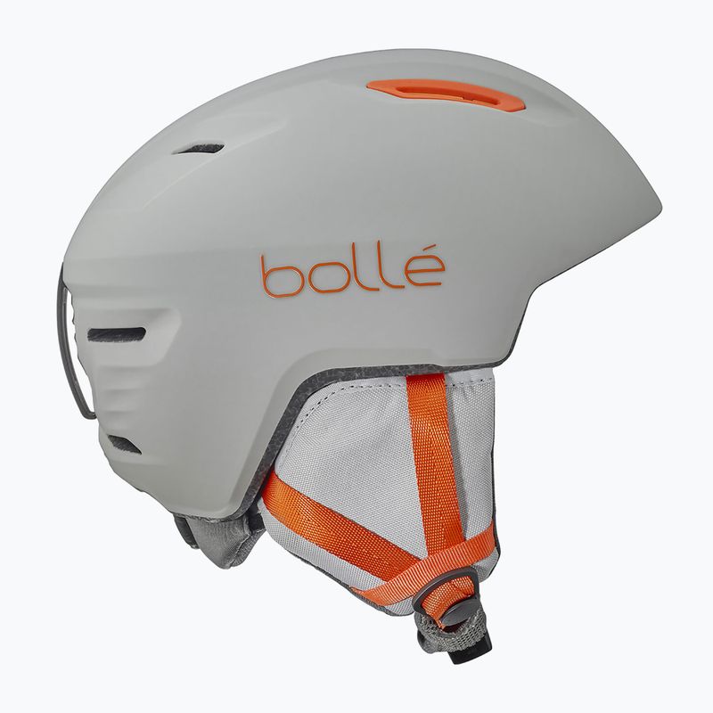 Skihelm Kinder Bollé Atmos Youth grey/orange matte 2