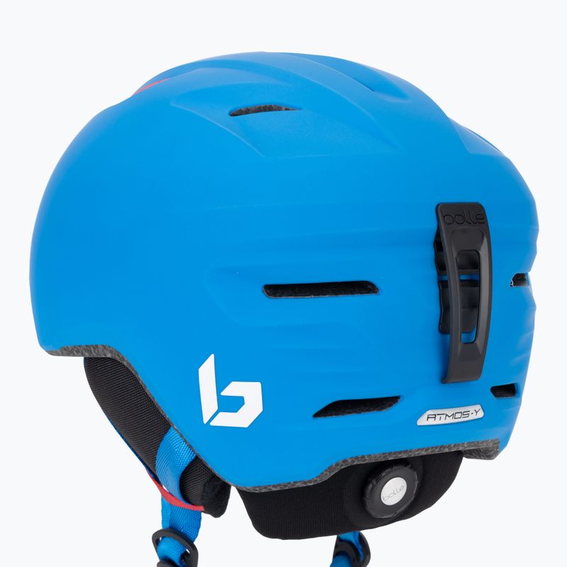 Skihelm Kinder Bollé Atmos Youth race blue matte 8