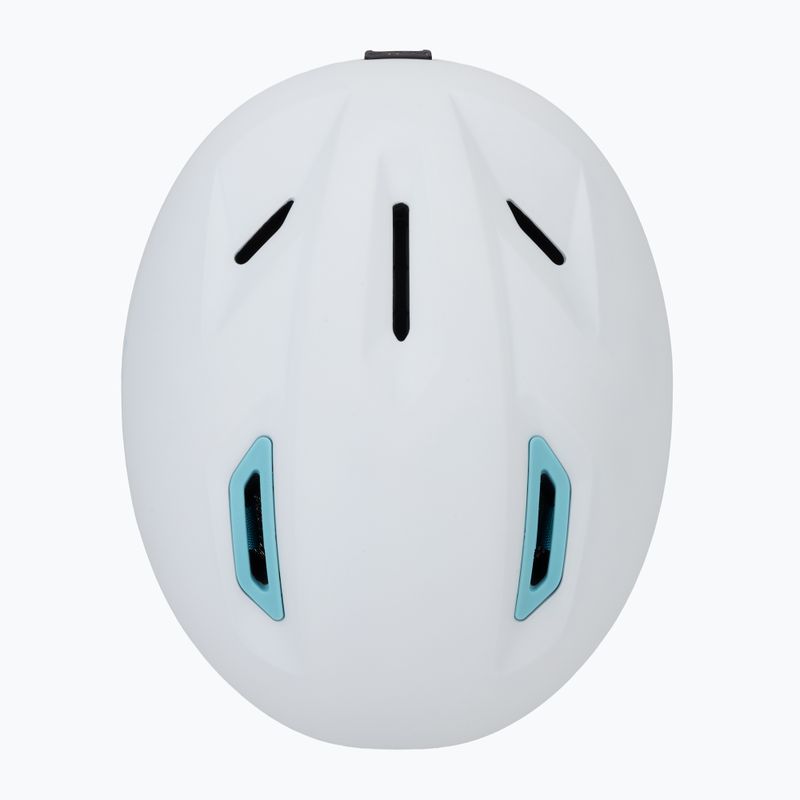 Skihelm Kinder Bollé Atmos Youth white/blue matte 6