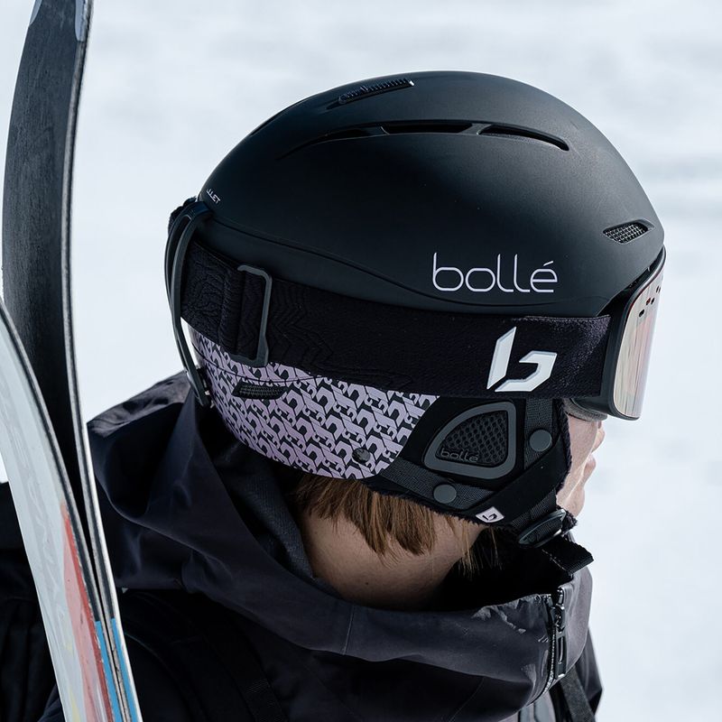 Skihelm Bollé Juliet black/lilac matte 4