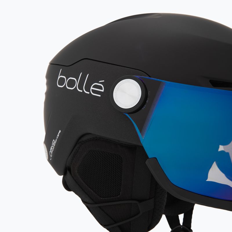 Skihelm Bollé V-Ryft Pure black coal matte/photochromic blue 8