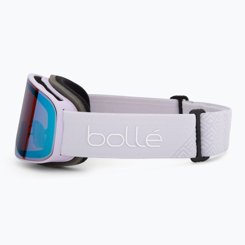 Skibrille Bollé Nevada Small pink matte/azure 4