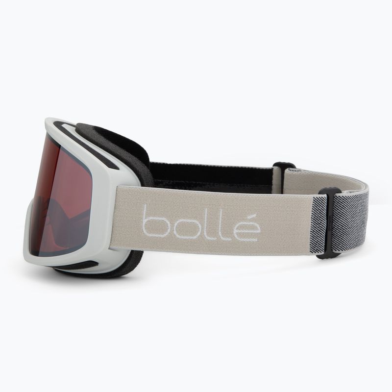 Skibrille Bollé Bedrock Plus lightest grey matte/vermillon 4