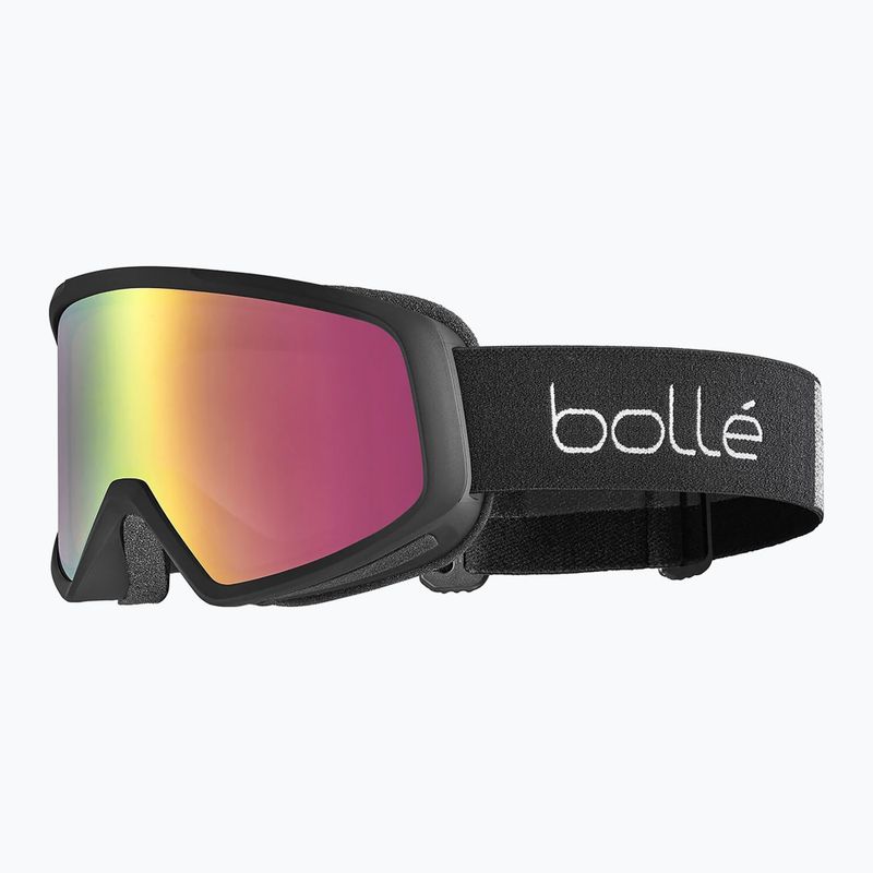 Skibrille Bollé Bedrock Plus black matte/Rosa gold