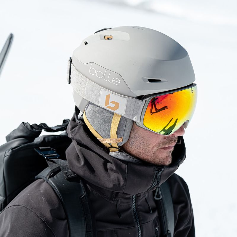 Skibrille Bollé Eco Torus M oatmeal matte/sunrise 5