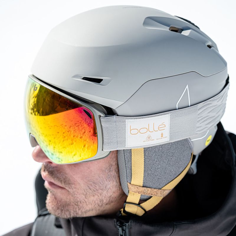 Skibrille Bollé Eco Torus M oatmeal matte/sunrise 6