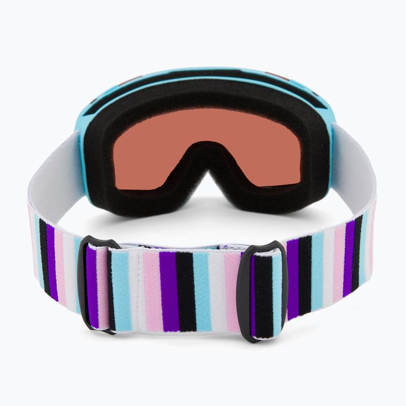 Skibrille Kinder Bollé Rocket blue& white matte/ rosy bronze 3