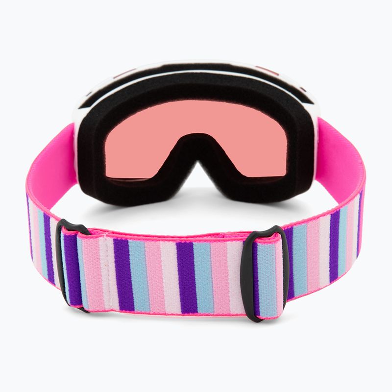 Kinderskibrille Bollé Rocket weiß& rosa matt/ vermillon