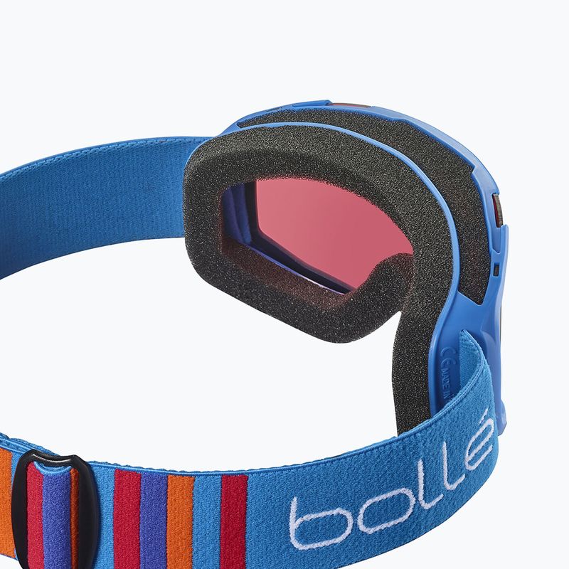 Kinderskibrille Bollé Rocket race blau matt/ vermillon 2