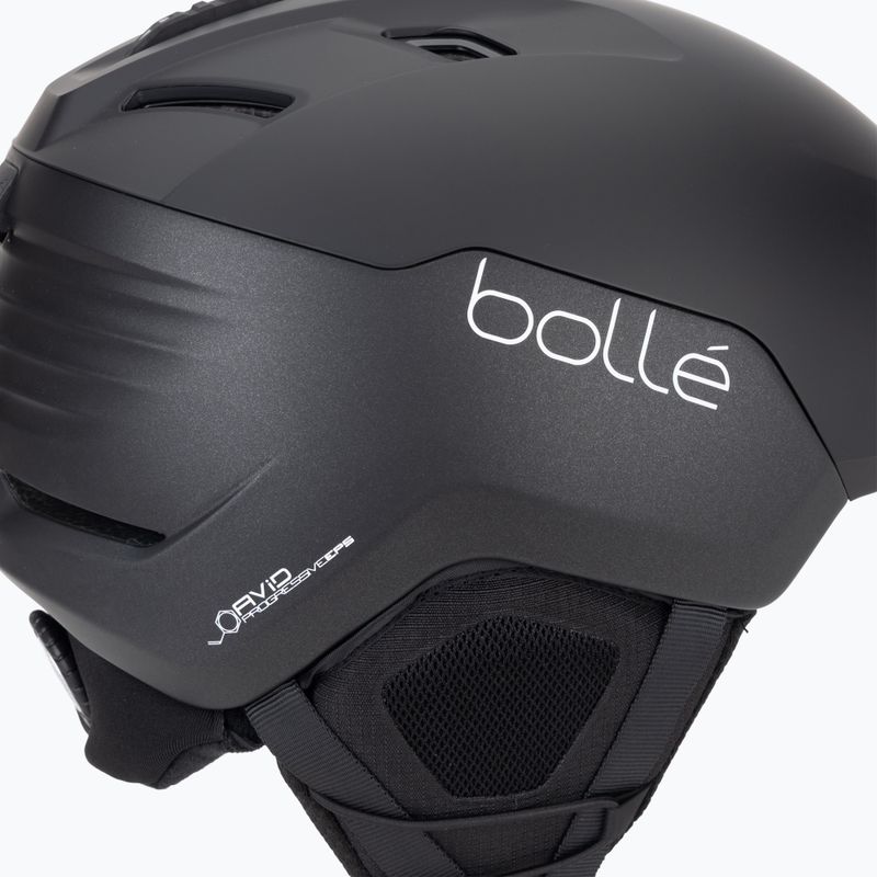 Skihelm Bollé Ryft Pure black coal matte 8