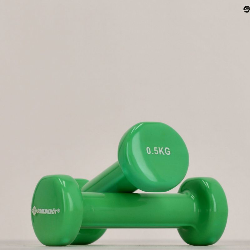 Schildkröt Kurzhanteln 2x0 5kg Set Vinyl Hanteln 960004 6