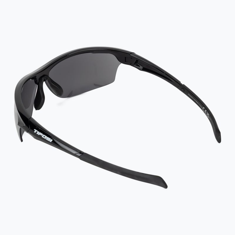 Tifosi Intense gloss schwarz/rauch Sonnenbrille 2