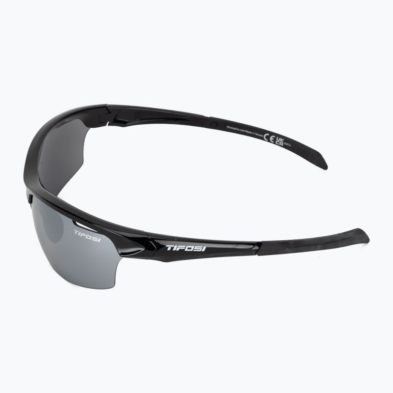 Tifosi Intense gloss schwarz/rauch Sonnenbrille 4
