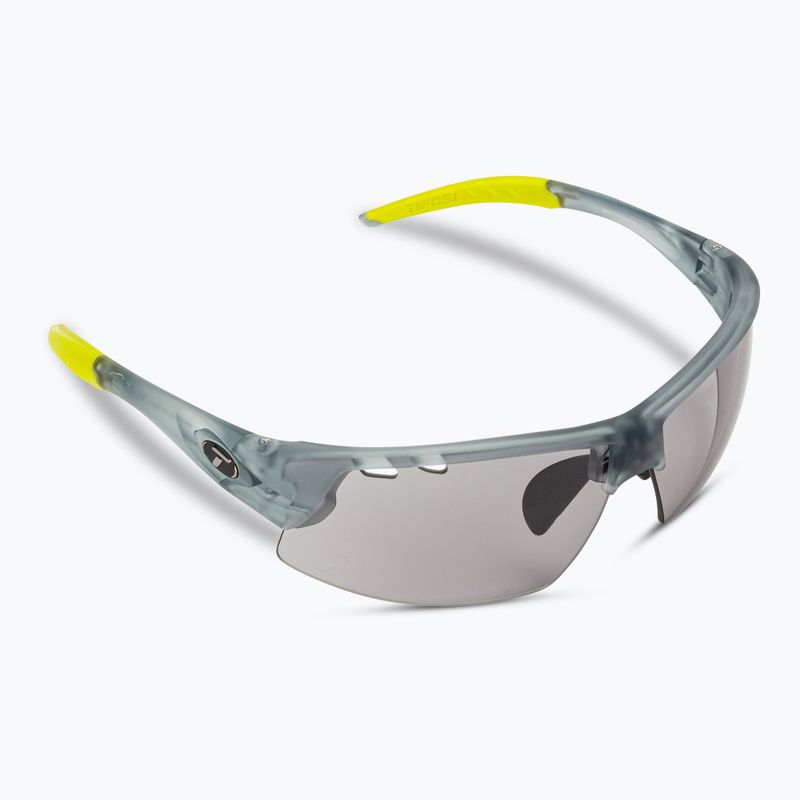 Tifosi Crit Fototec matte Rauch/Rauch phototrope Fahrradbrille