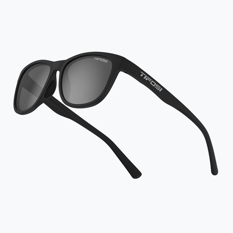 Tifosi Swank Polarized satinierte Sonnenbrille schwarz/rauch 4