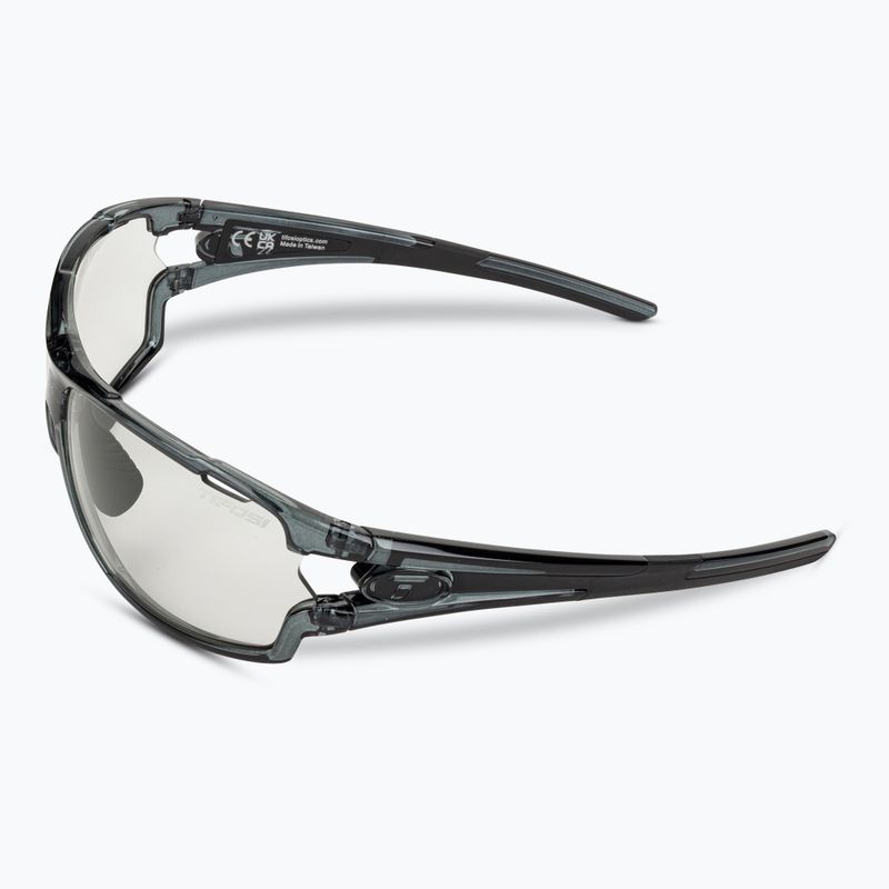 Tifosi Amok Fototec crystal smoke/light night photochromic Fahrradbrille 4