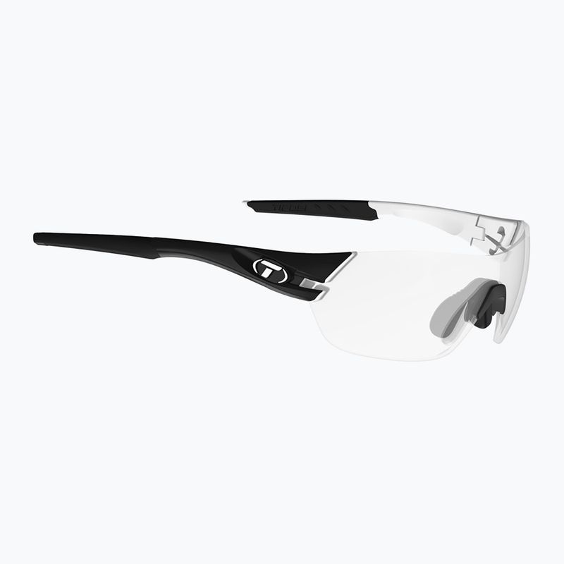 Tifosi Slice Fototec schwarz/weiß/hell Nacht phototrope Sonnenbrille