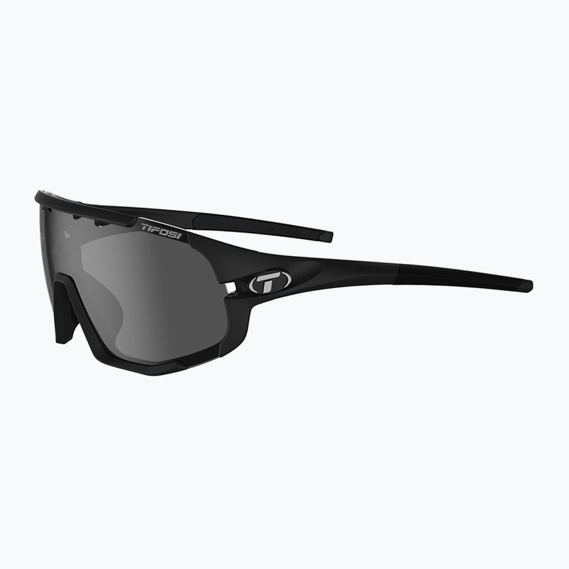 Tifosi Sledge matt schwarz/rauch/ac rot/klar Fahrradbrille 5