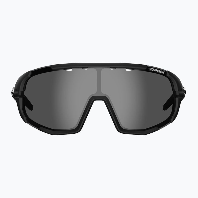 Tifosi Sledge matt schwarz/rauch/ac rot/klar Fahrradbrille 6