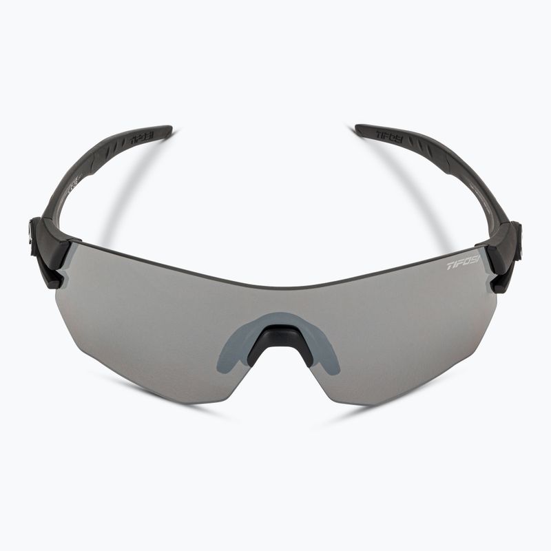 Tifosi Tsali matt schwarz/rauch/ac rot/klar Fahrradbrille 4