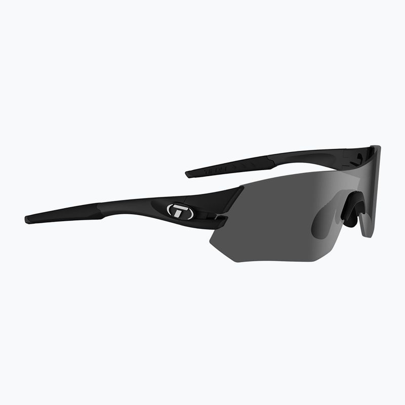 Tifosi Tsali matt schwarz/rauch/ac rot/klar Fahrradbrille 6