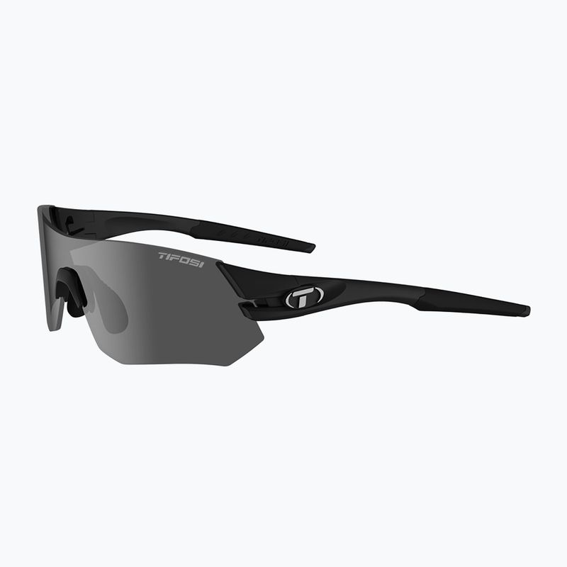 Tifosi Tsali matt schwarz/rauch/ac rot/klar Fahrradbrille 7